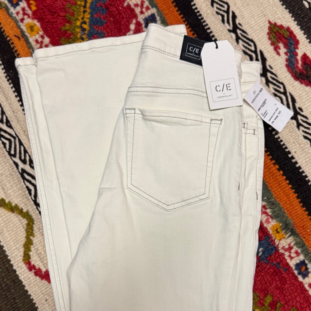 Current/Elliott Off-White Jeans